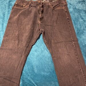 Nautica Men's Dark Blue Relaxed Jeans